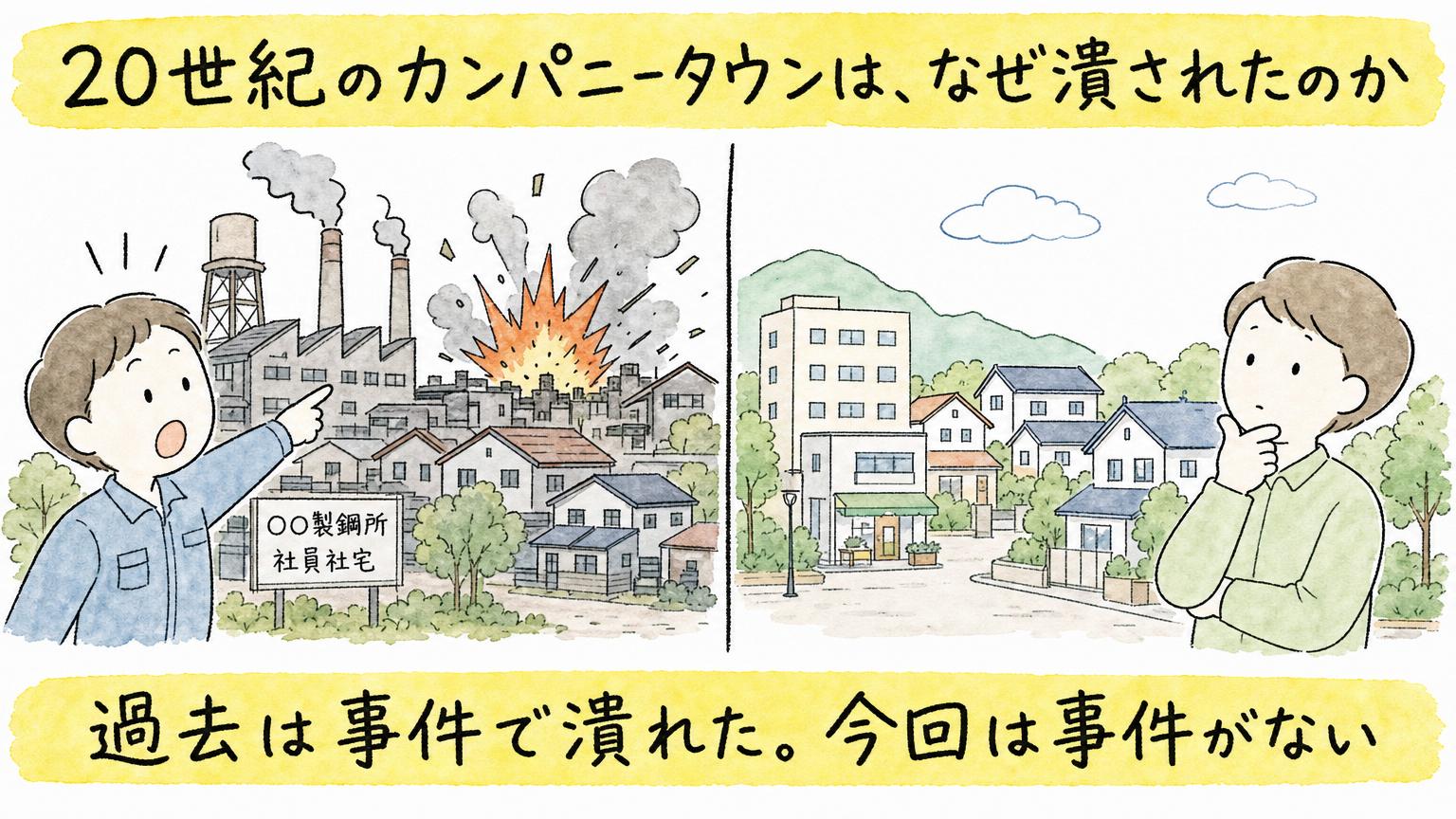 過去は事件で潰れた。今回は事件がない