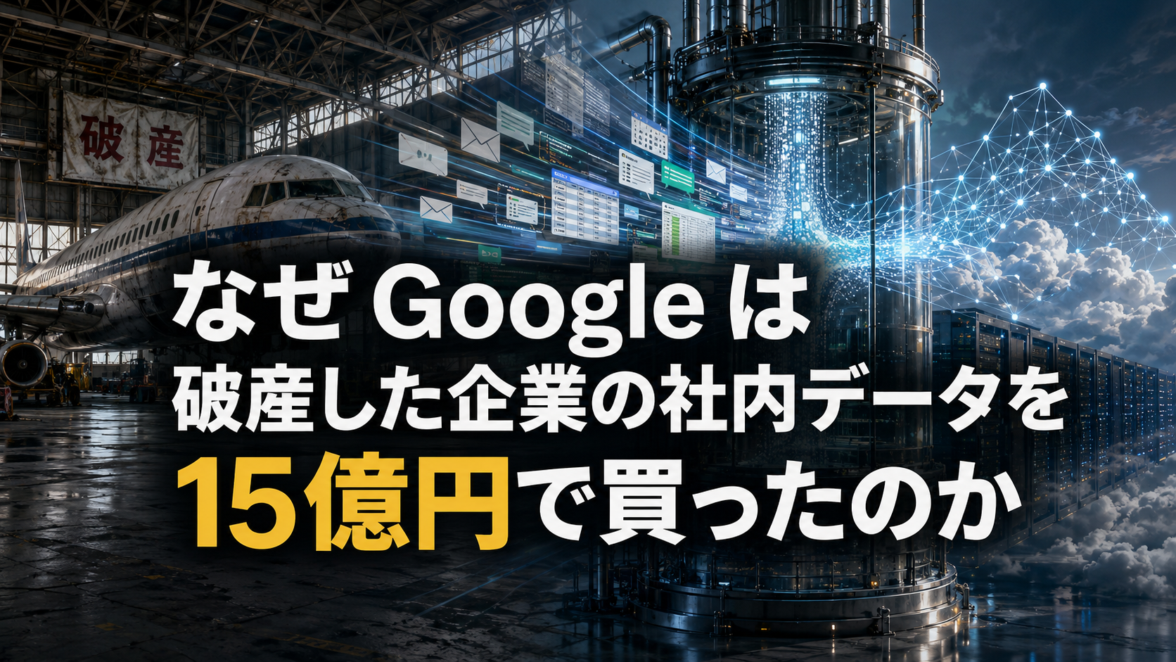 なぜGoogleは破産企業「Spirit Airlines」の社内データを15億円で買ったのか