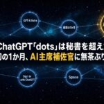 ChatGPT「dots」とは？OpenAIの常駐型AIエージェントを、最初の1か月で使い倒す方法