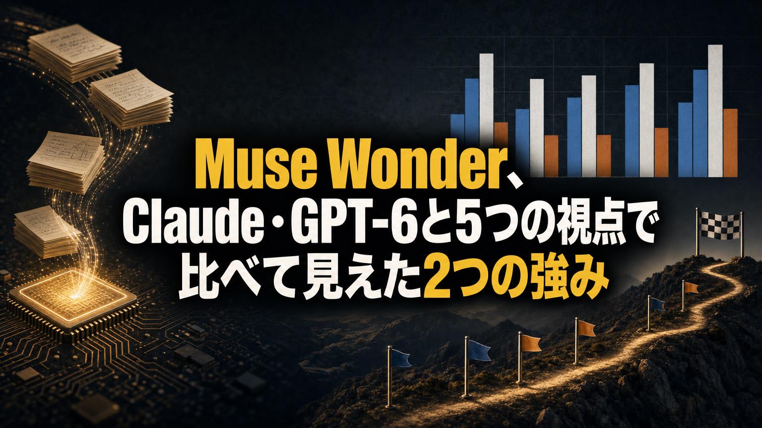 Meta「Muse Wonder」とClaude・GPT-6を5つの視点で比べた記事のアイキャッチ画像